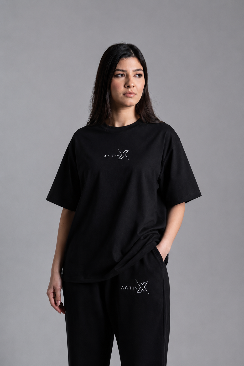 ACTIVX Women’s Oversized Box T-Shirt