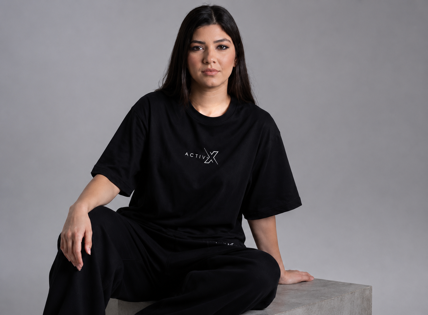 ACTIVX Women’s Oversized Box T-Shirt