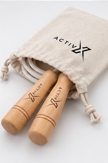 ACTIVX Cotton Jump Rope — packed rope
