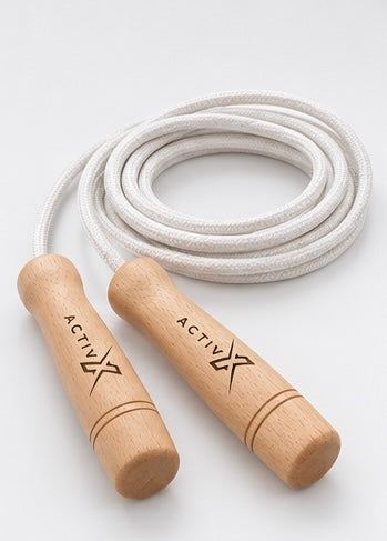 ACTIVX Cotton Jump Rope — rope detail
